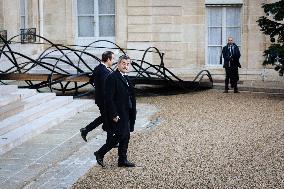 First Council Of Ministers Of François Bayrou's Government At The Elysée Palace, In Paris