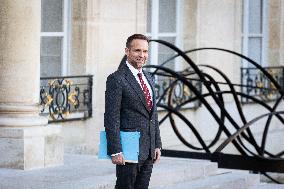 First Council Of Ministers Of François Bayrou's Government At The Elysée Palace, In Paris