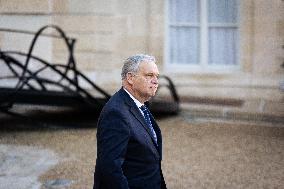 First Council Of Ministers Of François Bayrou's Government At The Elysée Palace, In Paris