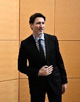 Justin Trudeau Signs A Book Of Condolences For Jimmy Carter - Ottawa