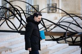 First Council Of Ministers Of François Bayrou's Government At The Elysée Palace, In Paris