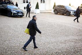 First Council Of Ministers Of François Bayrou's Government At The Elysée Palace, In Paris