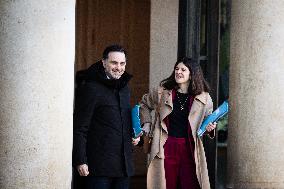 First Council Of Ministers Of François Bayrou's Government At The Elysée Palace, In Paris