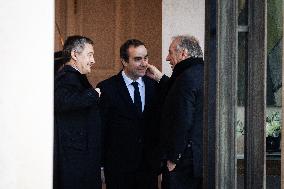 First Council Of Ministers Of François Bayrou's Government At The Elysée Palace, In Paris