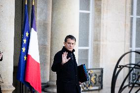 First Council Of Ministers Of François Bayrou's Government At The Elysée Palace, In Paris