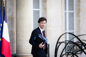 First Council Of Ministers Of François Bayrou's Government At The Elysée Palace, In Paris