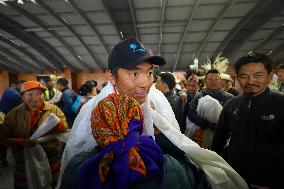 Nepal’s Record Holding Climber Mingma G. Sherpa Receives Heroic Welcome Upon Arriving Back Home