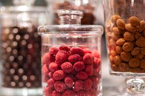 Assorted Chocolate Bonbons And Sweets