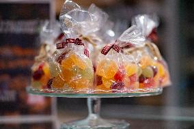 Assorted Chocolate Bonbons And Sweets