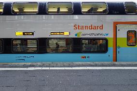 Westbahn Train At Munich Central Station