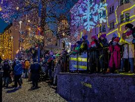 1.000 Lights, Magical Worlds Of Light Event In Kufstein