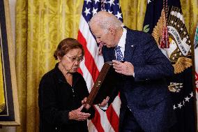 DC: President Biden Awards the Medal of Honor