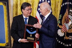 DC: President Biden Awards the Medal of Honor