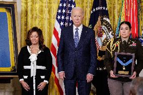 DC: President Biden Awards the Medal of Honor