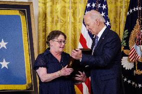 DC: President Biden Awards the Medal of Honor