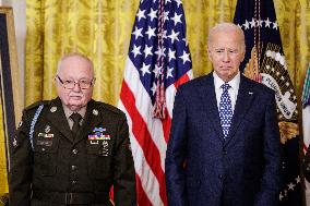 DC: President Biden Awards the Medal of Honor