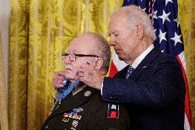 DC: President Biden Awards the Medal of Honor