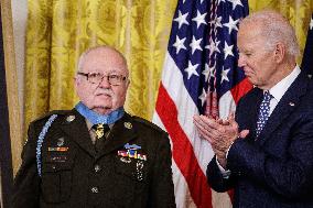 DC: President Biden Awards the Medal of Honor