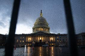 U.S. Capitol on first day of 119th Congress