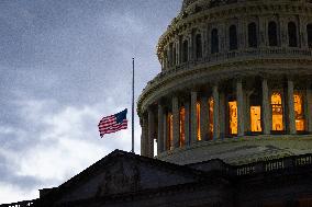 U.S. Capitol on first day of 119th Congress