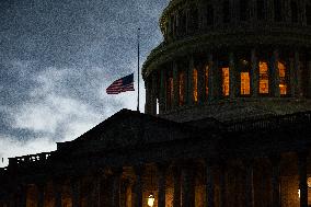 U.S. Capitol on first day of 119th Congress