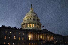 U.S. Capitol on first day of 119th Congress