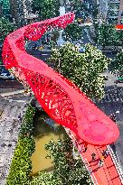 Slow Walking Trail Baifu Bridge in Fuzhou