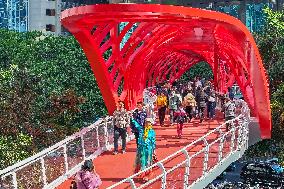 Slow Walking Trail Baifu Bridge in Fuzhou