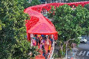 Slow Walking Trail Baifu Bridge in Fuzhou