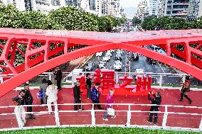 Slow Walking Trail Baifu Bridge in Fuzhou