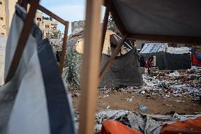 Israel's Bombing Of Palestinians In Tent Camps