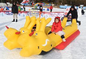 Yuanmingyuan Park Ice And Snow Festival - China