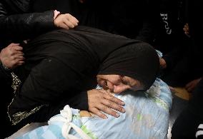 Palestinian Mourners - Nablus