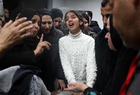 Palestinian Mourners - Nablus