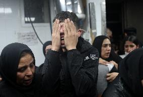 Palestinian Mourners - Nablus