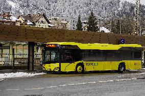 Public Bus Transport In Kufstein, Tyrol