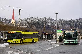 Public Bus Transport In Kufstein, Tyrol