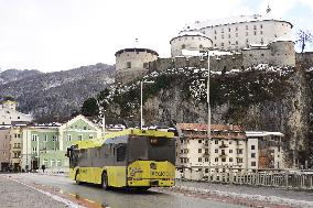 Public Bus Transport In Kufstein, Tyrol