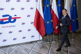 Poland Inaugurates EU Council Presidency - Warsaw