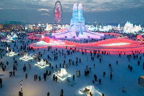 Ice-Snow World In Harbin