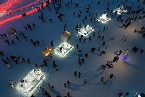 Ice-Snow World In Harbin