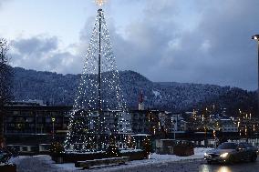 Daily Life In The Austrian City Of Kufstein In Tyrol