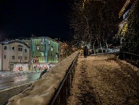 Daily Life In The Austrian City Of Kufstein In Tyrol