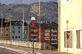 Daily Life In The Austrian City Of Kufstein In Tyrol