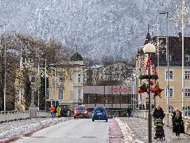 Daily Life In The Austrian City Of Kufstein In Tyrol