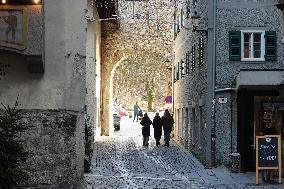 Daily Life In The Austrian City Of Kufstein In Tyrol