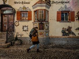 Daily Life In The Austrian City Of Kufstein In Tyrol