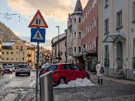 Daily Life In The Austrian City Of Kufstein In Tyrol