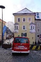 Daily Life In The Austrian City Of Kufstein In Tyrol