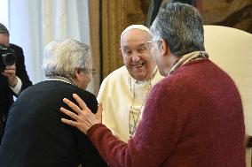 Pope Francis Receives In Private Audience - Vatican